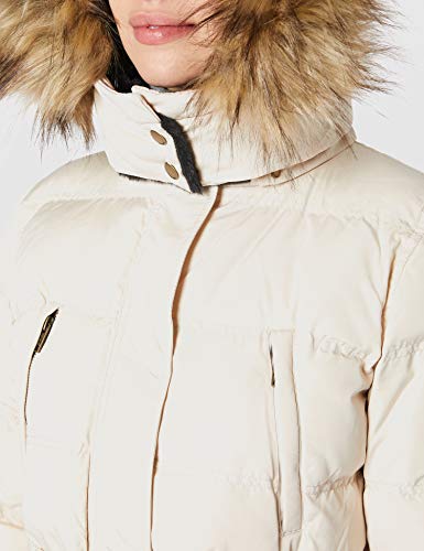 Pepe Jeans MOLI Abrigo, Beige (825), Large para Mujer