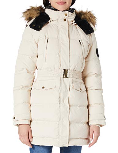 Pepe Jeans MOLI Abrigo, Beige (825), Large para Mujer