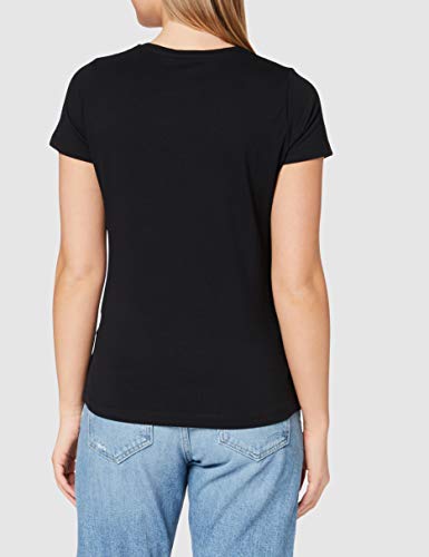 Pepe Jeans New Virginia PL502711 Camiseta, Negro (Black 999), Large para Mujer