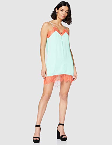 Pepe Jeans Nicole Vestido Fiesta, Azul (Glacier 526), X-Large para Mujer