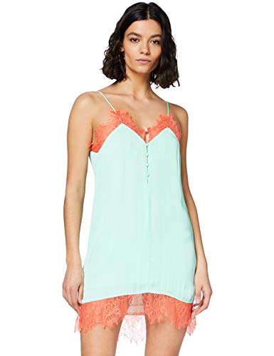 Pepe Jeans Nicole Vestido Fiesta, Azul (Glacier 526), X-Large para Mujer