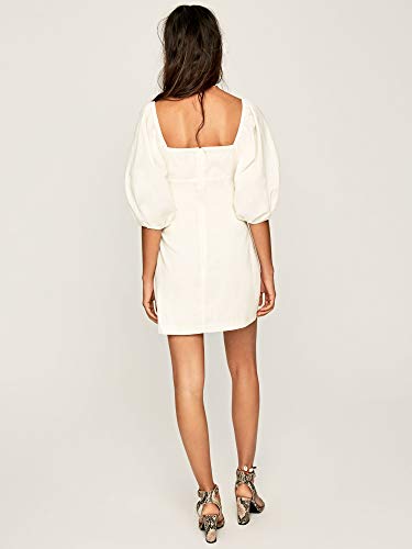 Pepe Jeans - PL952666 Linda Champagne- Vestido Lino Mujer (s)