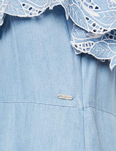 Pepe Jeans TATI Vestido, Azul (Blue 551), X-Small para Mujer