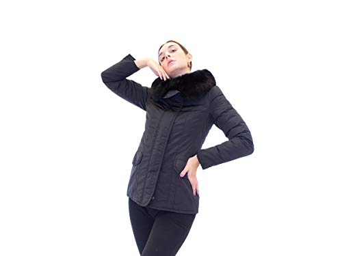 Peuterey Plumífero corto Castrol MX 01 Fur PED3618NEGRO Negro 42