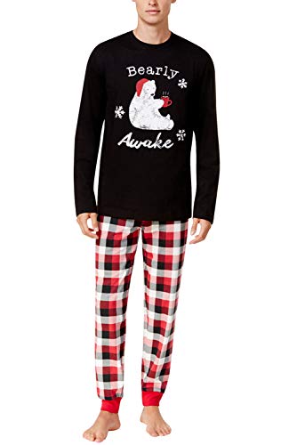 Pijama Familiar de Navidad Invierno Dos Piezas Pantalon y Camiseta Conjunto Mama Papa y Bebe Ropa Igual para Toda la Familia Sleepwear Traje de Domir Nightwear Sleepsuit Pijamas Navideños Familiares