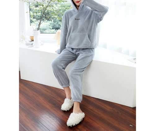 Pijama Mujer Invierno, Conjunto de Pijama Forro Polar Super Suave, Tallas Grandes Mujer, Regalos para Mujer