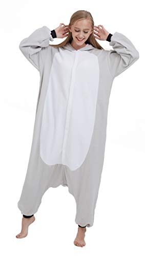 Pijama Onesie Adultos Mujer Cosplay Animal Disfraces Sleepwear Koala L