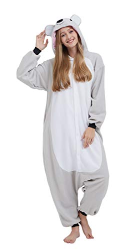 Pijama Onesie Adultos Mujer Cosplay Animal Disfraces Sleepwear Koala L