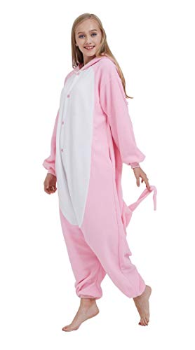 Pijama Onesie Adultos Mujer Cosplay Animal Disfraces Sleepwear Pig M
