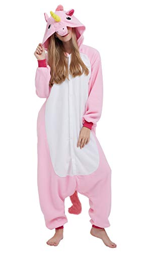 Pijama Unicornio Onesie Adultos Mujer Cosplay Animal Disfraces S
