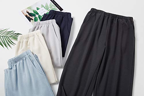 Pijama Unisex Hombre Mujer a Juego Pijama Parejas de 2 Piezas Conjuntos de Pareja Ropa de Casa Camiseta Manga Larga y Pantalones Largos (Hombre9, XXXL)