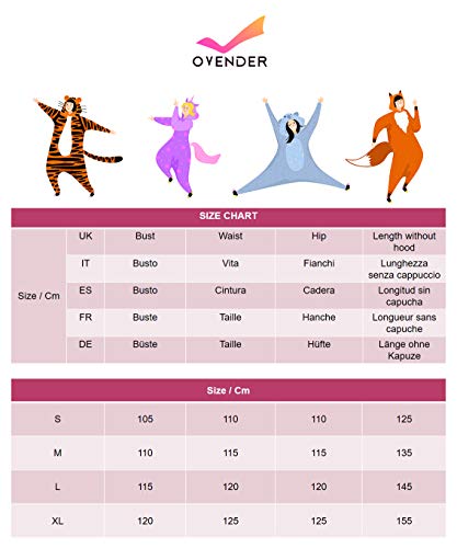 Pijamas Disfraces Onesie Animal Adultos Kigurumi Carnaval Halloween o Fiesta Espectáculo Navideño Mono Cosplay Ropa Interior de Zoológico Invierno Unisex Mujeres y Hombres (Stitch Azul, L)