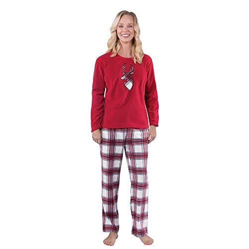Pijamas Mujer Camisón Pijamas De Navidad A Juego con La Familia Año Nuevo Mamá E Hija Madre Papá Niña Niño Aspecto Familiar Ropa De Navidad Dadxl Rojo