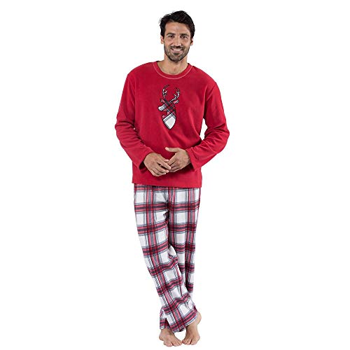 Pijamas Mujer Camisón Pijamas De Navidad A Juego con La Familia Año Nuevo Mamá E Hija Madre Papá Niña Niño Aspecto Familiar Ropa De Navidad Dadxl Rojo