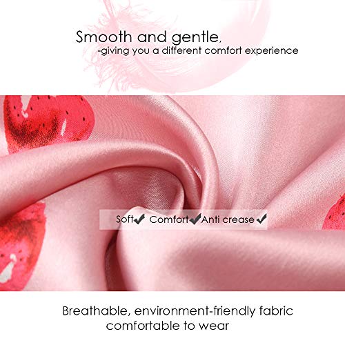 Pijamas Mujer Ropa de Dormir Ropa de Casa Elegante 7 Piezas Camisónpara Mujer Suave y Comodo Dormir Casual Conjunto de Pijamas para Todas Las Estacioes Camisones