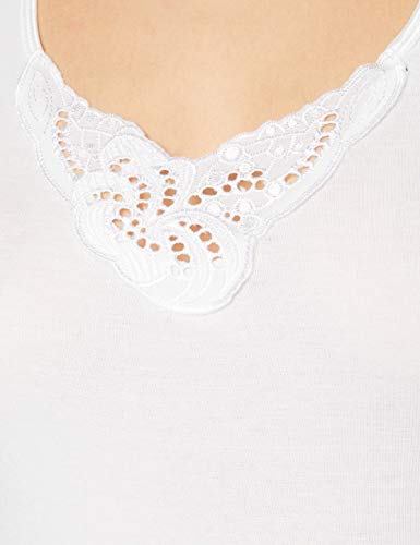 Playtex APP4750, Camisa Deportiva para Mujer, Blanco (Blanco/Branco 000), Medium (Tamaño del fabricante:M)