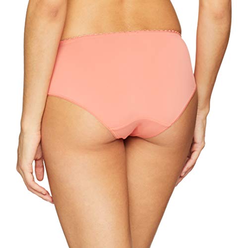 Playtex Culotte Midi Flower Elegance Pantalones, Naranja (Orange Cannelle 09K), 40 para Mujer