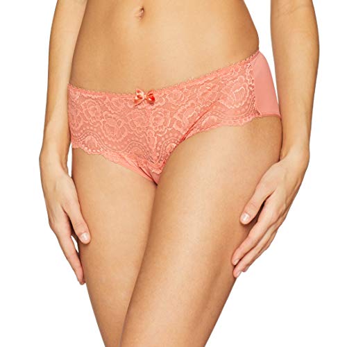 Playtex Culotte Midi Flower Elegance Pantalones, Naranja (Orange Cannelle 09K), 40 para Mujer