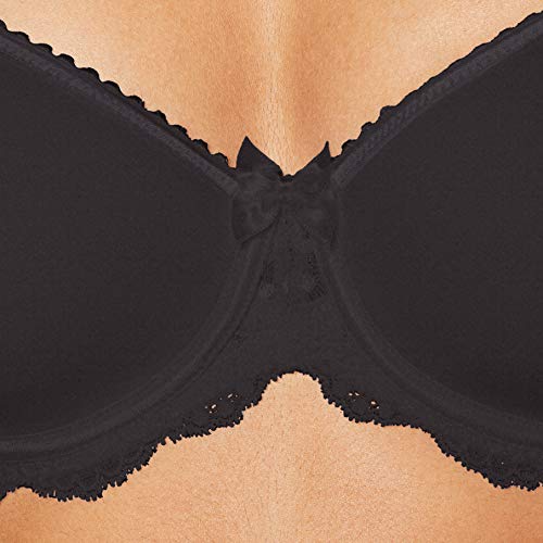 Playtex Flower Elegance Spacer Sujetador con aros, Negro (Negro/Preto), 100 D para Mujer