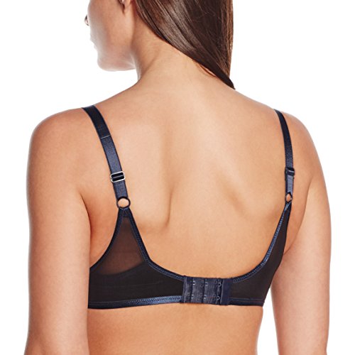 Playtex Ideal Beauty Soft Cup, Sujetador sin aros para Mujer, Negro (Black 001), 100E