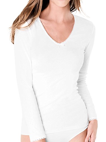 Playtex Princesa by Pack x 3 Camiseta Manga Larga Thermal Blanco M