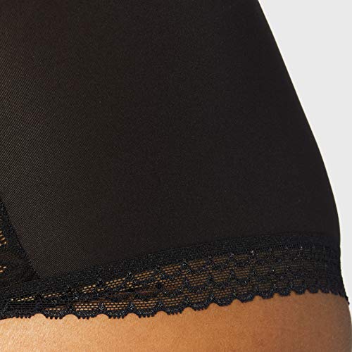 Playtex Shorty Invisible Elegance Bañador, Negro (Noir 09O), 40 para Mujer