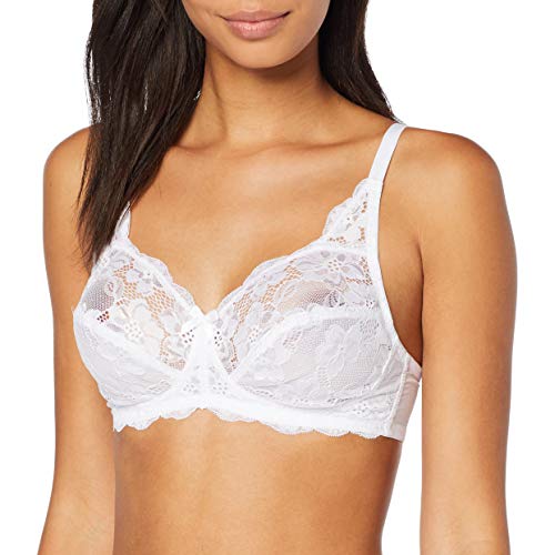 Playtex Soutien-Gorge Emboitant Sans Armature Essential Elegance Sujetador sin Aros, Blanco (Blanc 000), 95C para Mujer