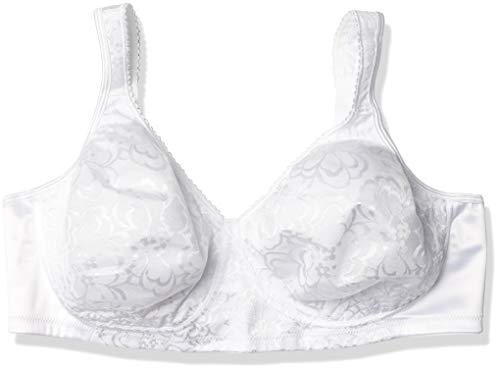 Playtex Womens 18 Hour Ultimate Lift & Support Wirefree Bra (4745B) -White -36D