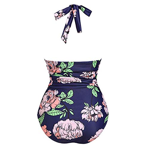 Plisado con Triangulo Tanga Cuello Halter Bikini Traje De Baño Sin Tirantes Bañador De Playa 2 Piece Strapless Cintura Alta Bikini Brasileño Bikini de Crochet Hecho a Mano Bikinis Mujer 2019 Push Up