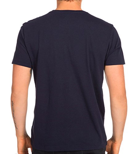 Polo Ralph Lauren Camiseta con cuello circular de hombre (X-Large, Navy)