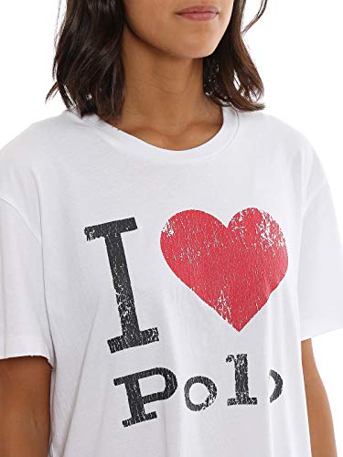 Polo Ralph Lauren T-Shirt Donna Mod. 211-752366 Bianco XXS