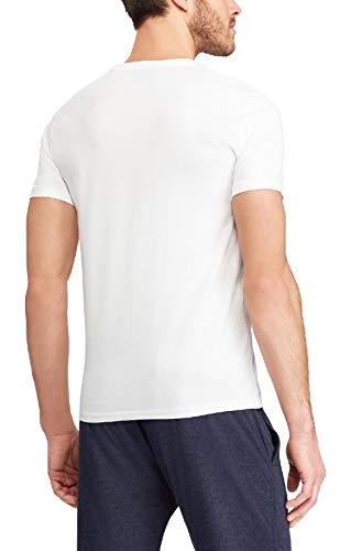 Polo Ralph Lauren tee-Shirts Camiseta, Blanco (White A1000), M para Hombre