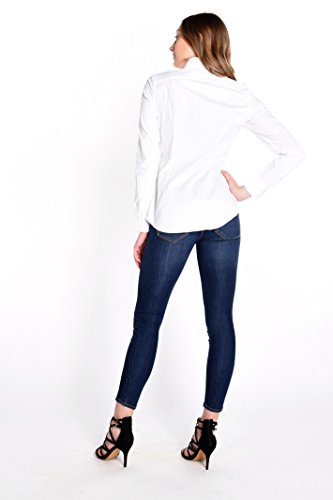 Polo Ralph Lauren V33Ig270Bg207, Blusa Para Mujer, Blanco (White B1426), Small (Talla fabricante: 4)