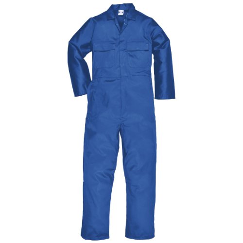 Portwest - Mono de trabajo polyalgodón Modelo EURO (S999) hombre/caballero - Ropa de trabajo (2XL x Regular/Azul )