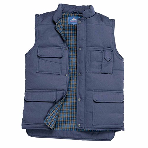 Portwest S414 - Chaleco de Shetland, color Armada, talla 4XL