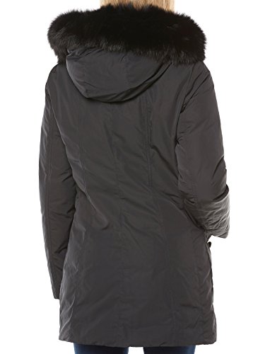 <p>Peuterey - Anorak de plumas con cuello de piel de zorro, de mujer, modelo Xomo GB Fur, color arena/azul, de corte normal</p> negro 42