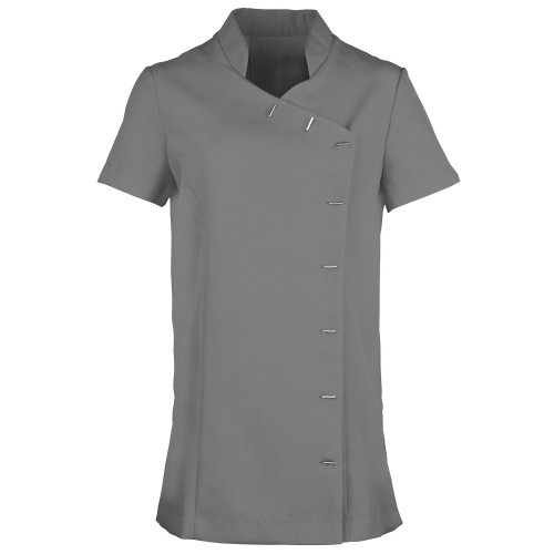 Premier- Bata Orchid para salón de Belleza/SPA para Mujer (42) (Gris Oscuro)