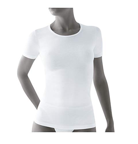 Princesa 4589 - Camiseta Interior Manga Corta by Playtex (Blanco, G)