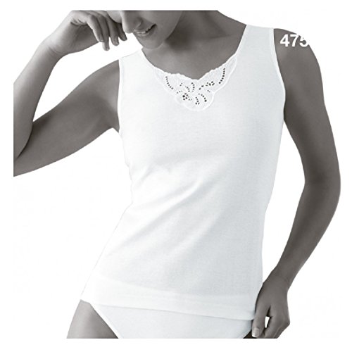 Princesa 4750 - Camiseta Tirantes Mujer 100% Algodon. (M)