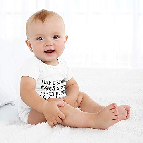 Promini Lindo Bebé Onesie Ojos Guapos Muslos Gorditos Bebé Niño Bebé Mono Bebé Una Pieza Mameluco El Mejor Regalo Para Bebé