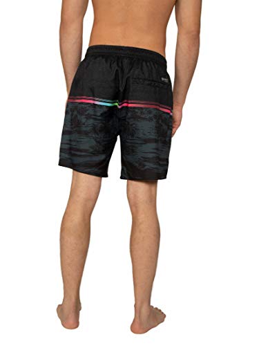 Protest Athletic Bañador para Hombre, True Black, XL