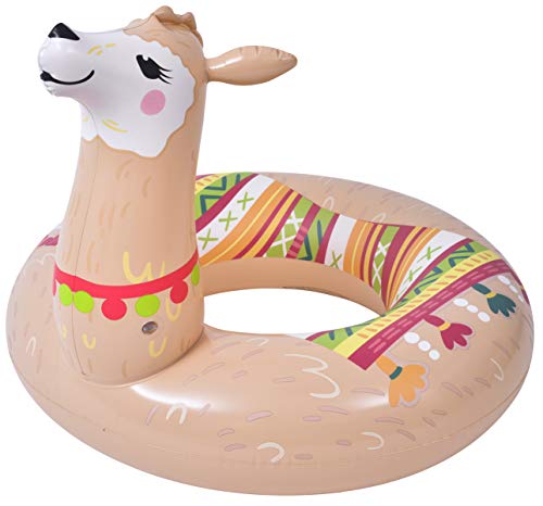 Pullach Hof Alpaka flotador aprox. D&S Vertriebs GmbH - Bañador de alpaca (115 cm de diámetro, incluye set de reparación)