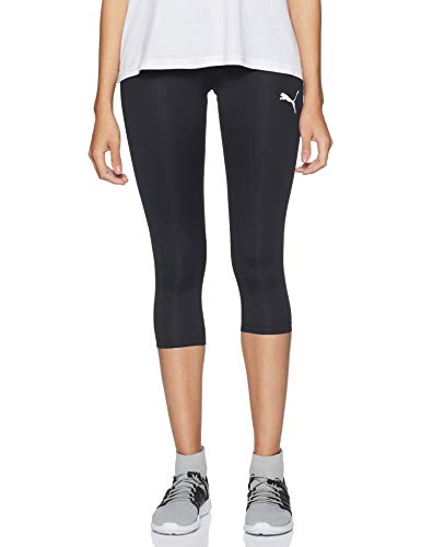 PUMA Active 3/4 Leggings Pants, Mujer, Puma Black, XL
