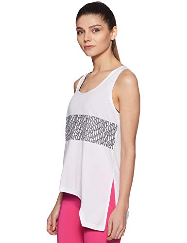 PUMA Bold LogoTank Camiseta De Tirantes, Mujer, Puma White, M