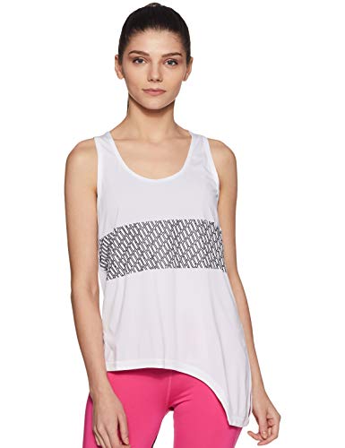 PUMA Bold LogoTank Camiseta De Tirantes, Mujer, Puma White, M