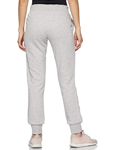 PUMA ESS Sweat Pants TR cl Pants, Mujer, Light Gray Heather, XL