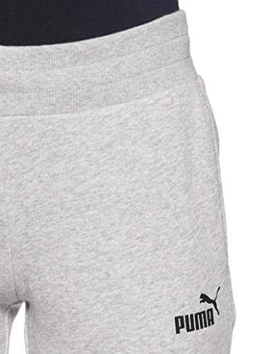 PUMA ESS Sweat Pants TR cl Pants, Mujer, Light Gray Heather, XS