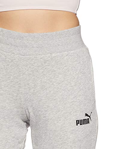 PUMA ESS Sweat Pants TR cl Pants, Mujer, Light Gray Heather, XS