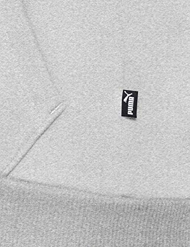 PUMA ESS Track Jacket FL Sweatshirt, Mujer, Light Gray Heather, M