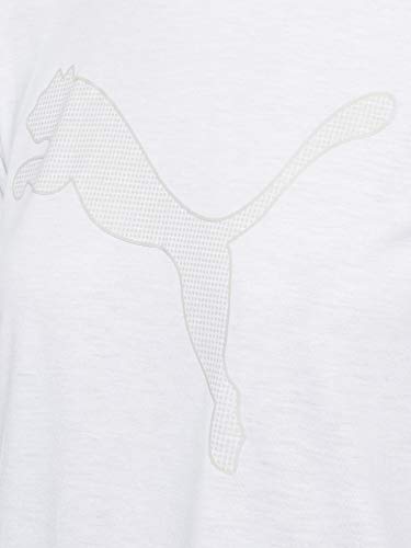 PUMA Evostripe tee Camiseta, Mujer, Puma White, S